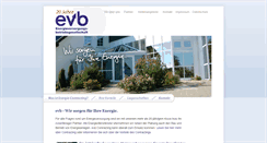 Desktop Screenshot of evb-energie.de